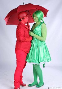 Cosplay-Cover: Ampelfräulein ( grün )