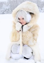 Cosplay-Cover: Schneebär