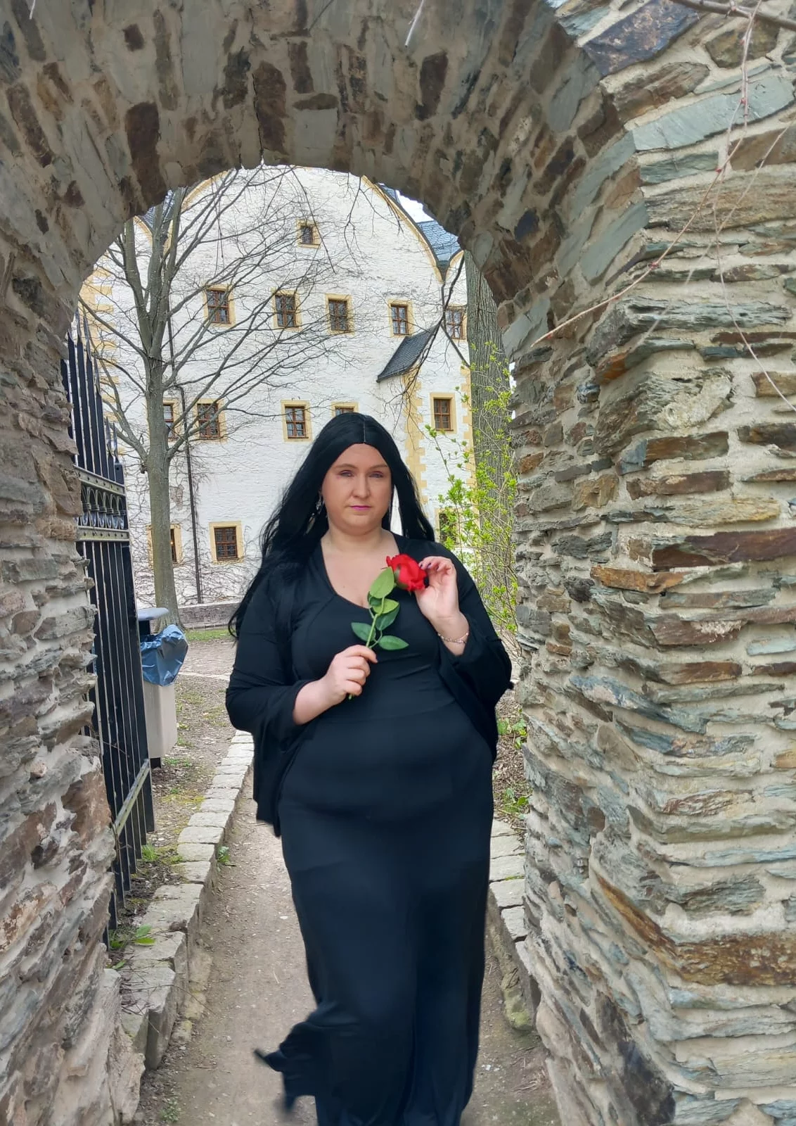 Cosplay-Cover: Morticia Addams