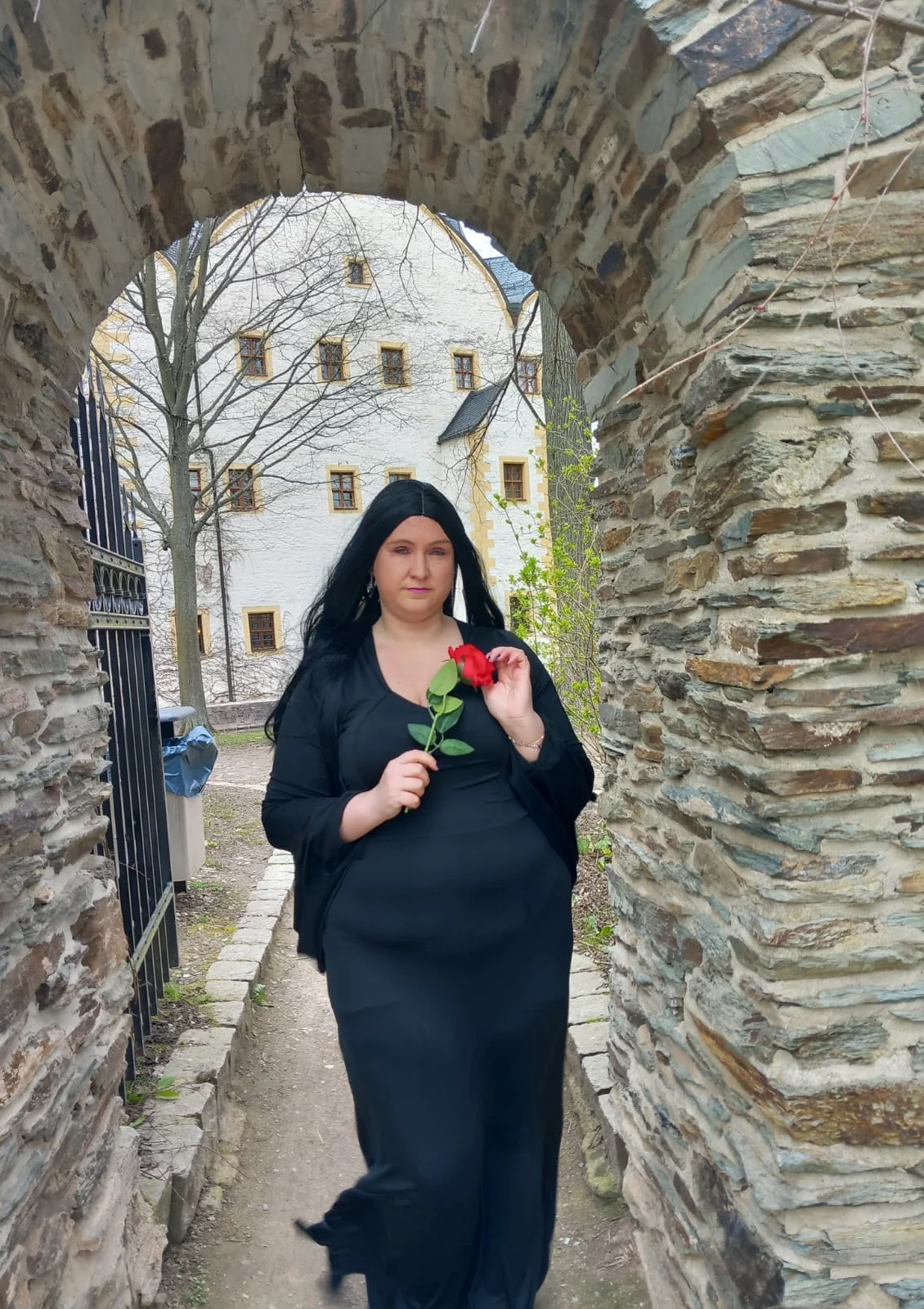 Cosplay-Cover: Morticia Addams