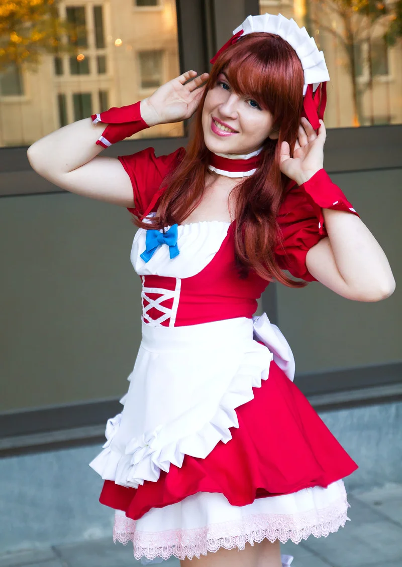 Cosplay-Cover: Soryu, Asuka (Maid)