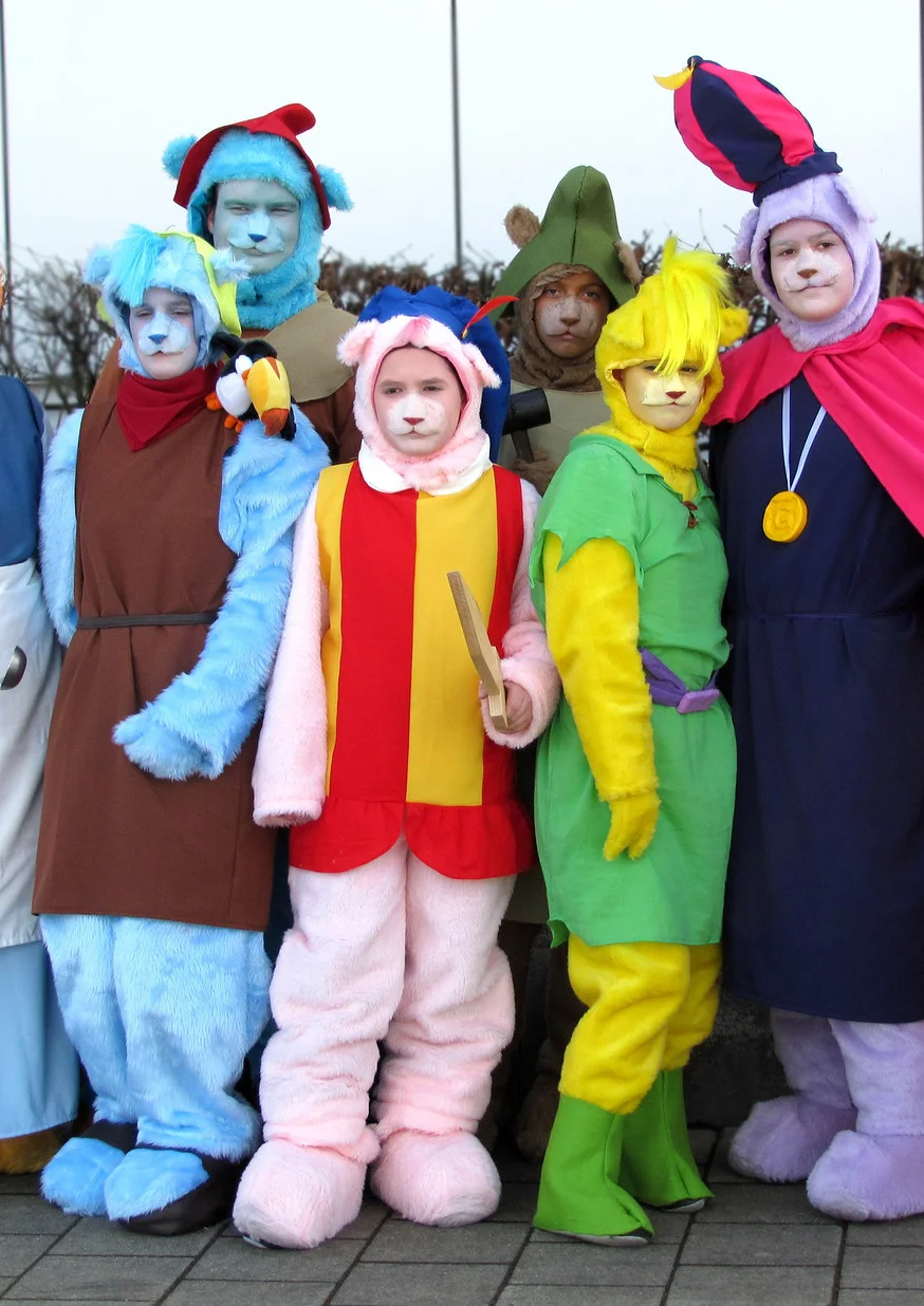 Cosplay-Cover: Gruffi (Disneys Gummibärenbande)