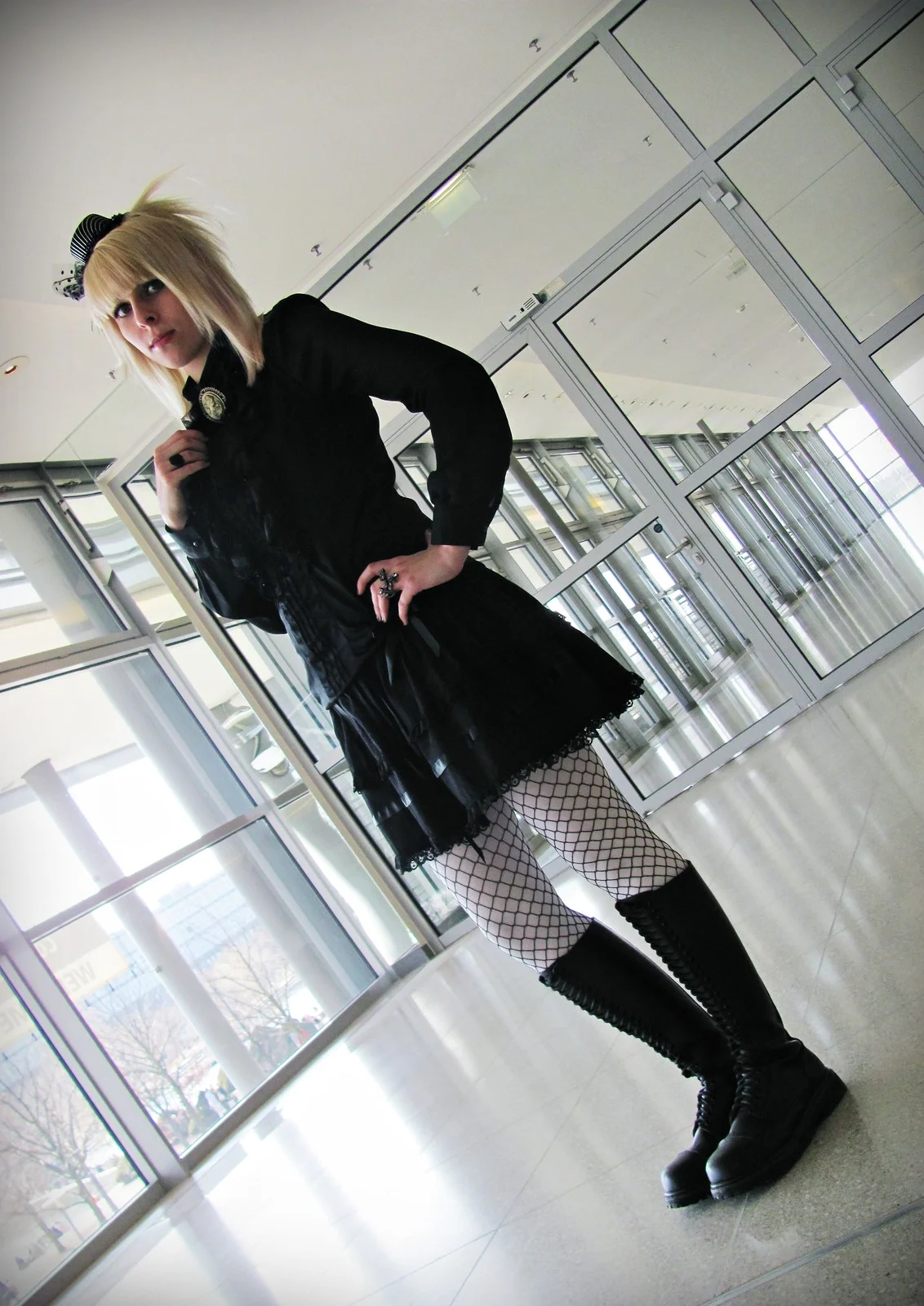 Cosplay-Cover: Black/White