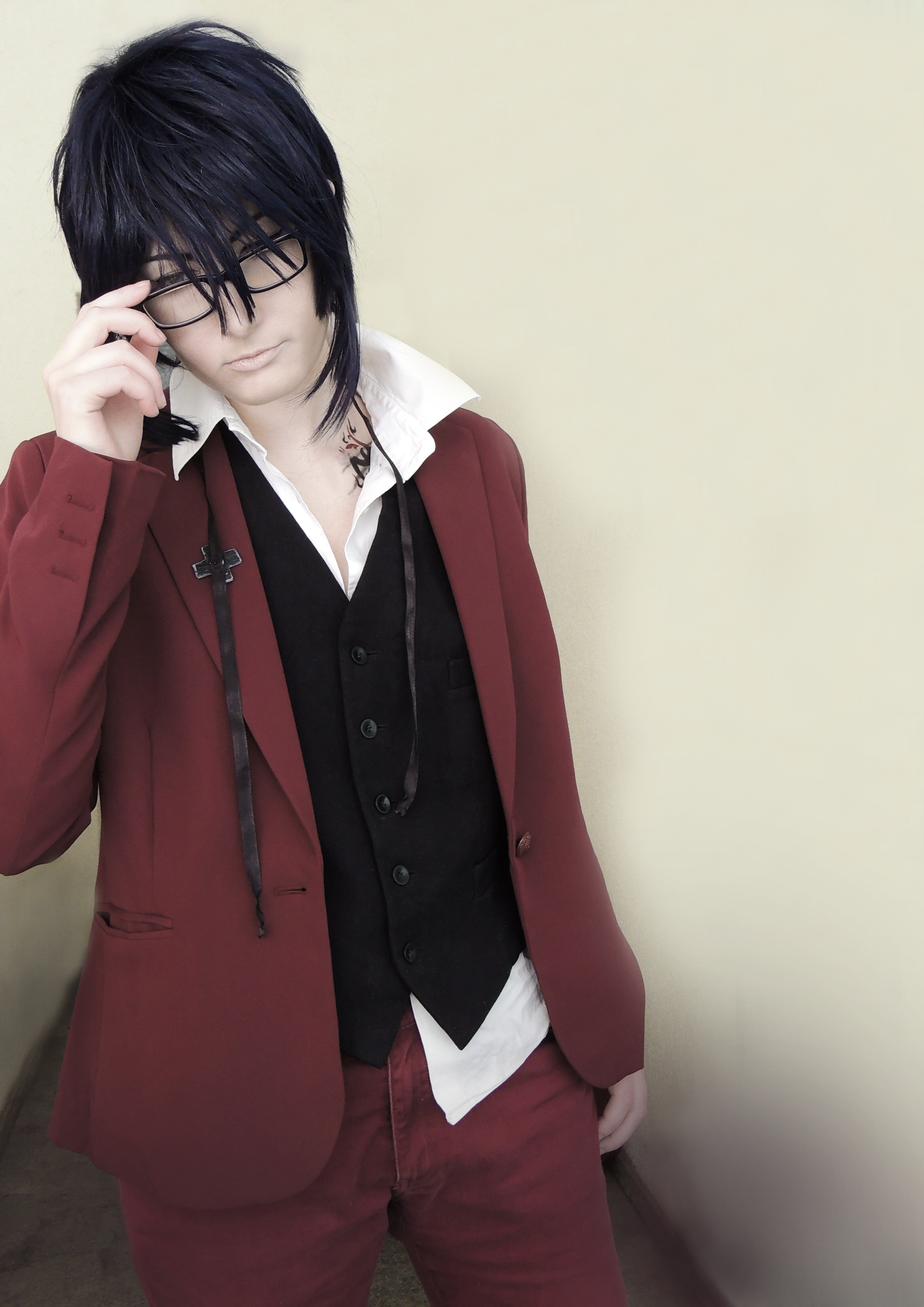 Cosplay-Cover: Fushimi Saruhiko [Schuluniform]