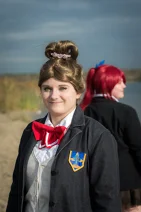 Cosplay-Cover: Chigusa Hanamura ✽ Schuluniform