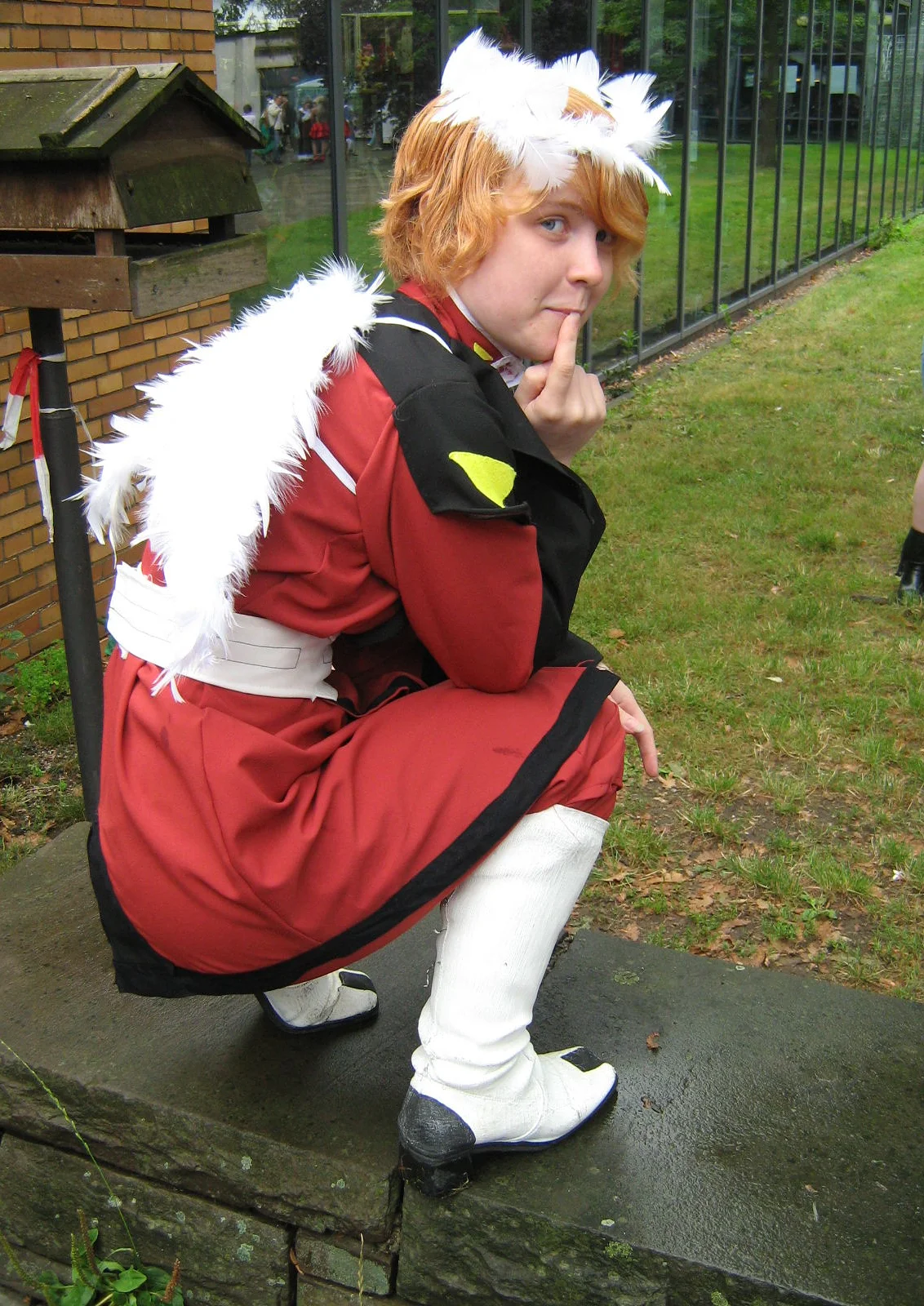 Cosplay-Cover: Rote Zaft [Kira Yamato, Shinn Asuka, Miguel Ayman]