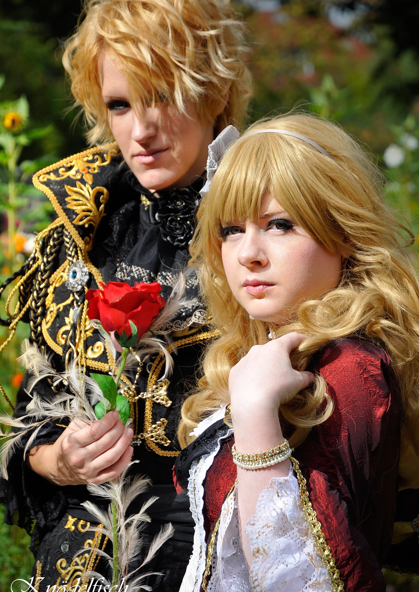 Cosplay-Cover: Hizaki - The Umbrella of Glas (Eigenkreation)