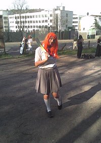 Cosplay-Cover: Inoue Orihime -Schuluniform