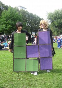 Cosplay-Cover: Tetris «Violetter Block»