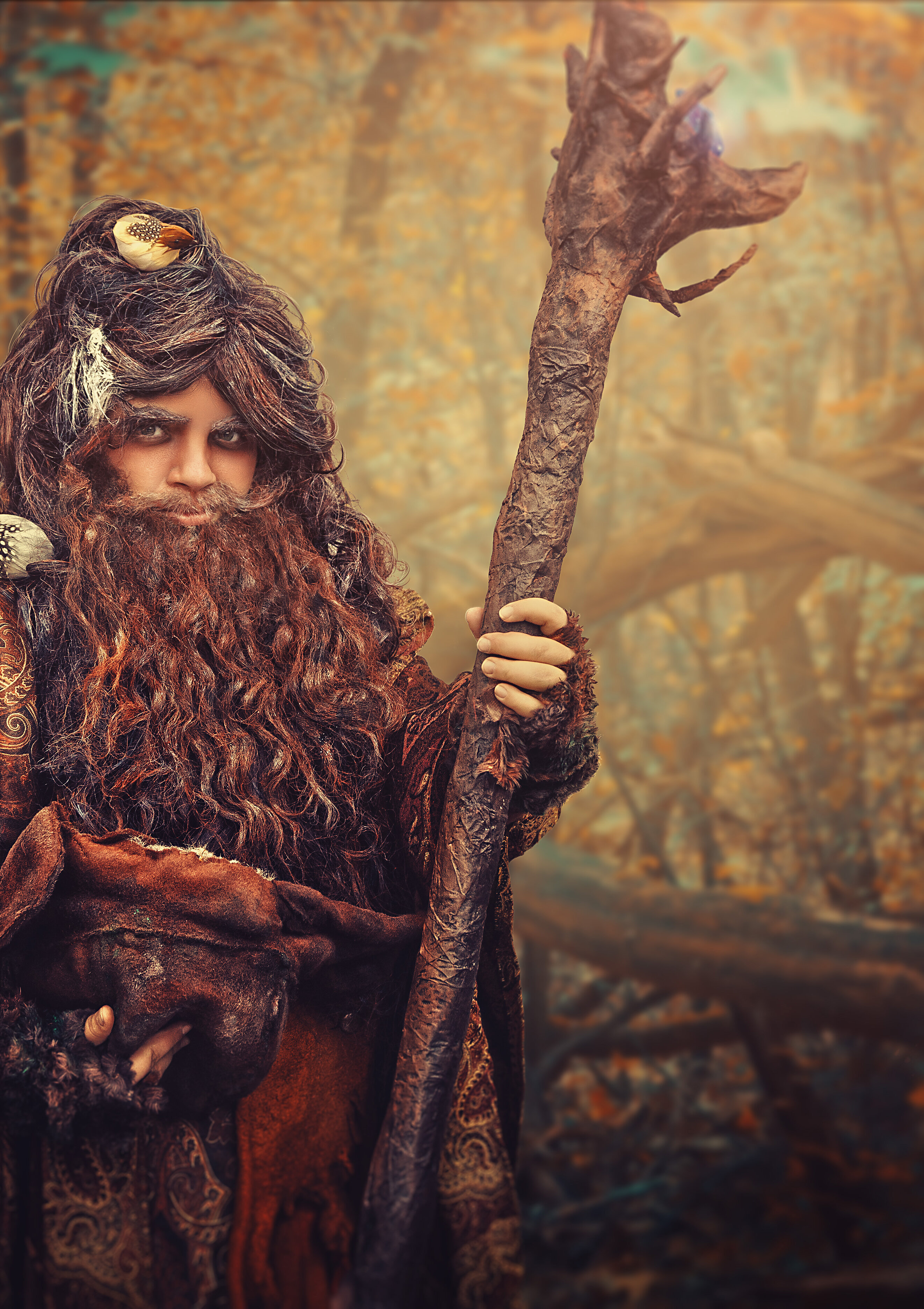 Cosplay-Cover: Radagast der Braune