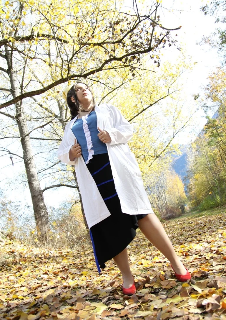 Cosplay-Cover: Dr. Lucretia Crescent