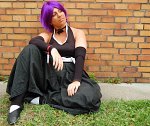 Cosplay-Cover: Yoruichi Shihōin [Flashback - Battle]