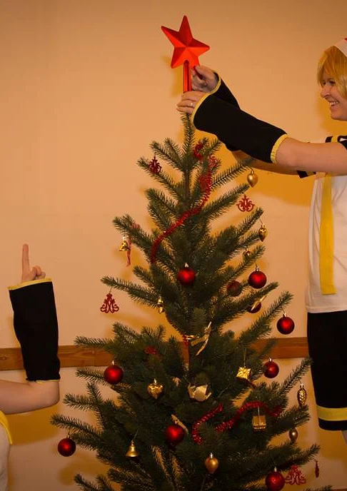 Cosplay-Cover: Rin Kagamine (Christmas)