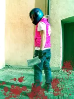 Cosplay-Cover: Helmet [Hotline Miami]