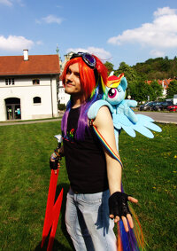 Cosplay-Cover: Rainbow Dash [Human version]