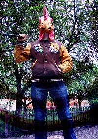 Cosplay-Cover: Jacket (Hotline Miami)