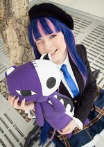 Cosplay-Cover: Stocking Anarchy (School Uniform)