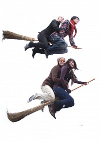 Cosplay-Cover: Harry Potter (Quidditch-Training)